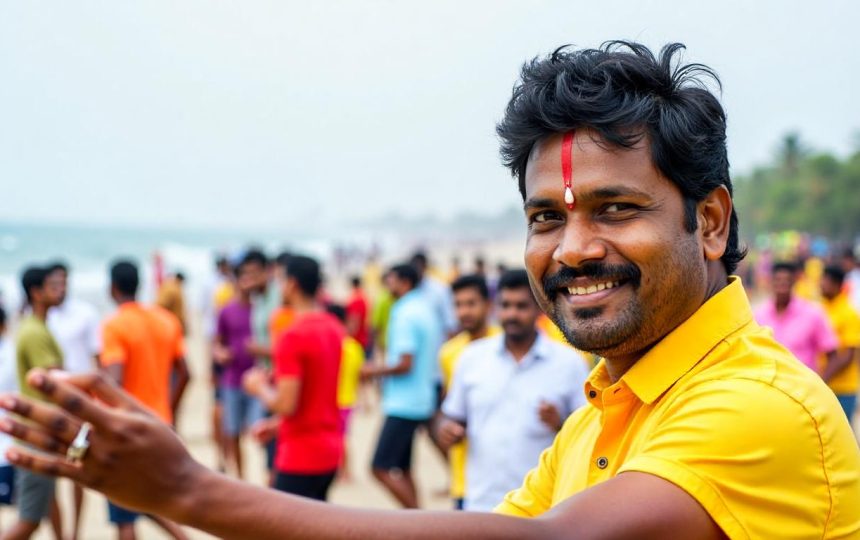 Watch: Tamil Nadu CM Vijay joins thousands in anti-drug awareness run at Chennai’s Marina Beach