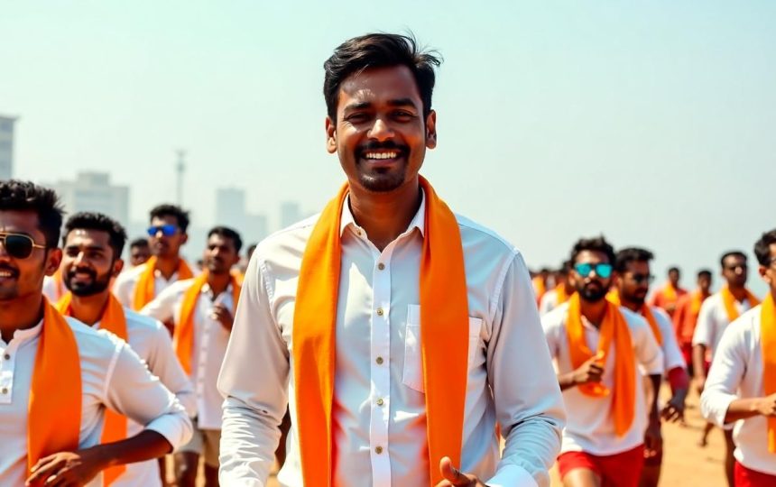 Watch: Tamil Nadu CM Vijay joins thousands in anti-drug awareness run at Chennai’s Marina Beach