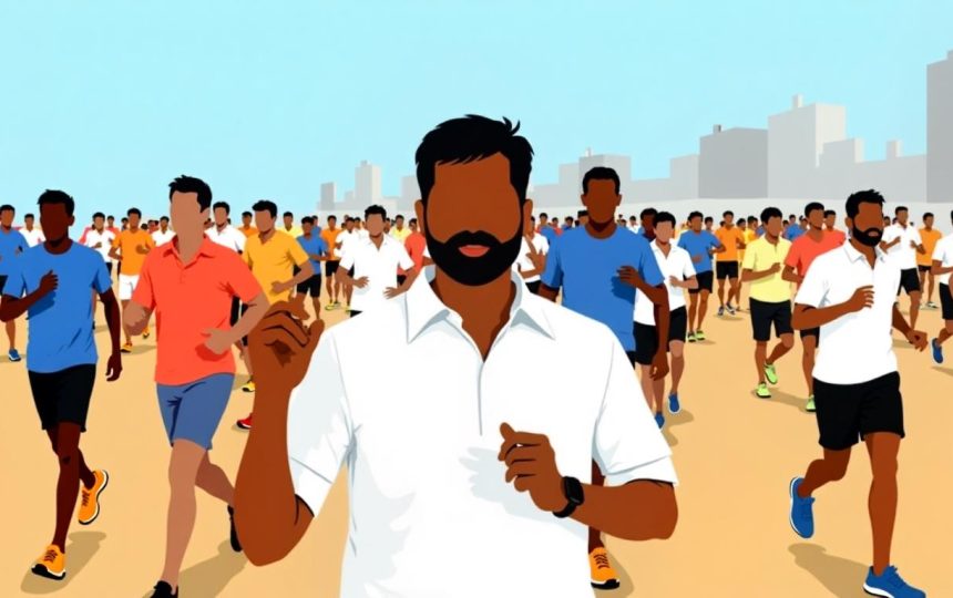 Watch: Tamil Nadu CM Vijay joins thousands in anti-drug awareness run at Chennai’s Marina Beach
