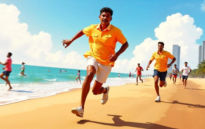 Watch: Tamil Nadu CM Vijay joins thousands in anti-drug awareness run at Chennai’s Marina Beach