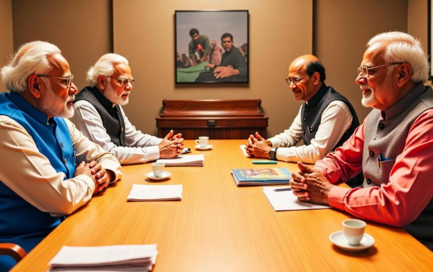 PM Modi meets CMs of various states on sidelines of NITI Aayog governing council meet: Key points discussed