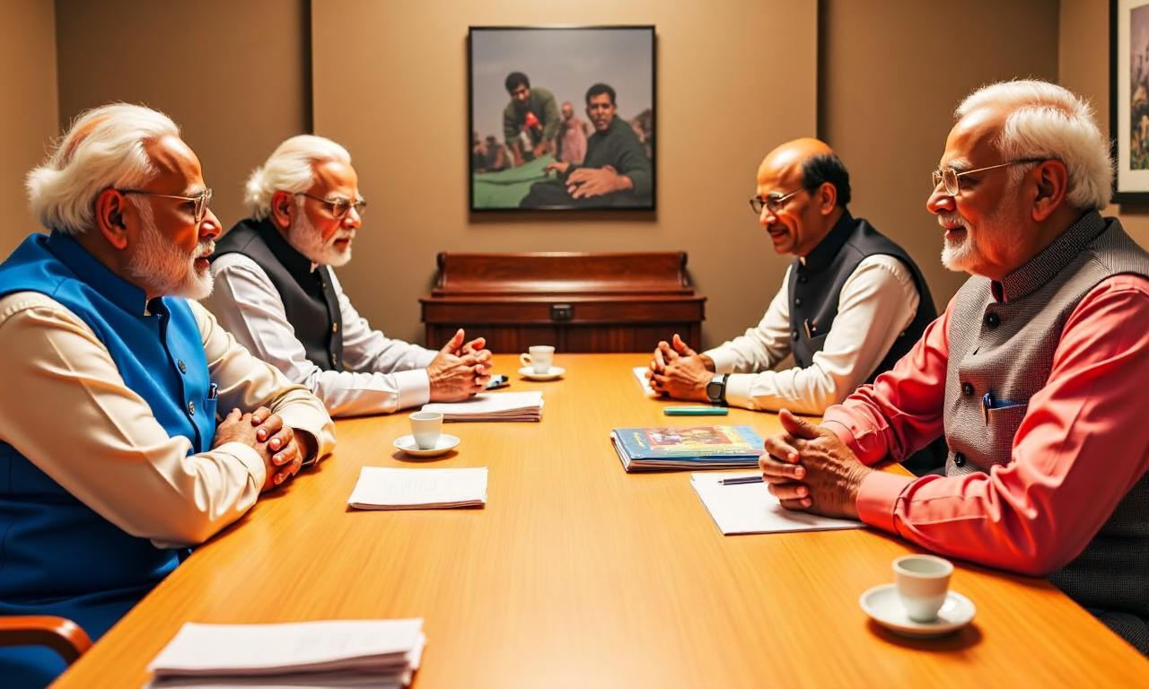 PM Modi meets CMs of various states on sidelines of NITI Aayog governing council meet: Key points discussed