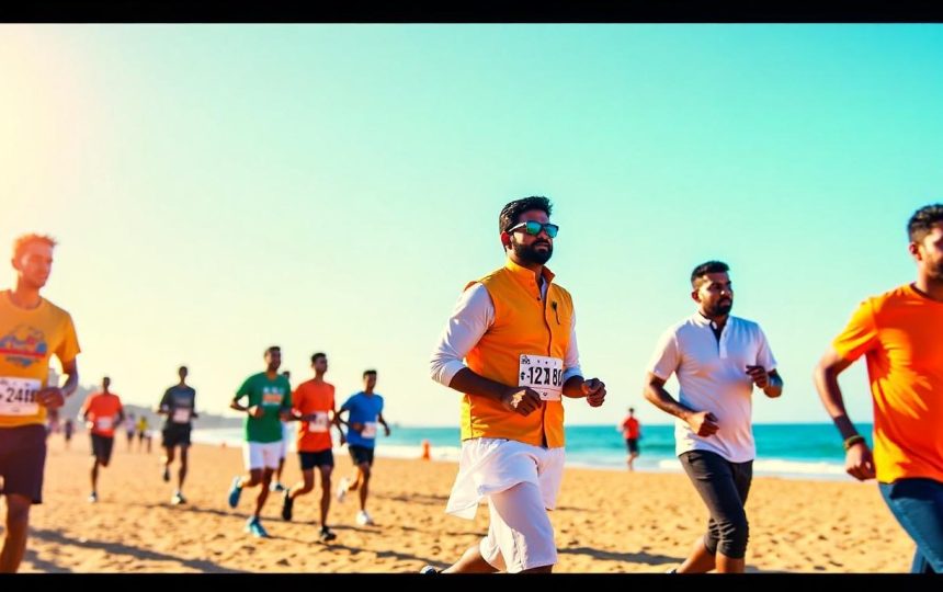 Watch: Tamil Nadu CM Vijay joins thousands in anti-drug awareness run at Chennai’s Marina Beach