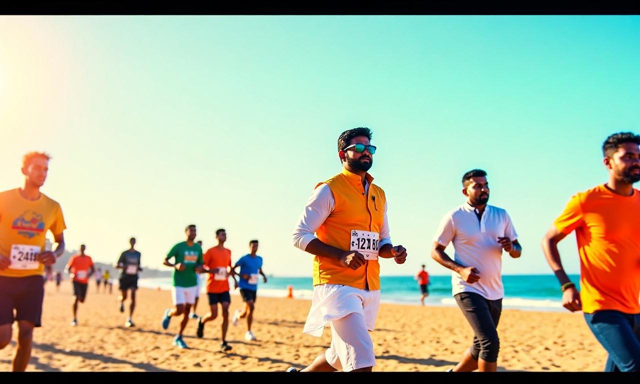 Watch: Tamil Nadu CM Vijay joins thousands in anti-drug awareness run at Chennai’s Marina Beach