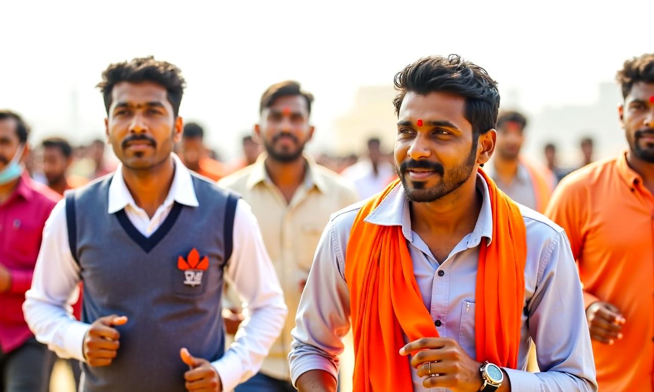 Watch: Tamil Nadu CM Vijay joins thousands in anti-drug awareness run at Chennai’s Marina Beach