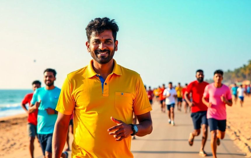 Watch: Tamil Nadu CM Vijay joins thousands in anti-drug awareness run at Chennai’s Marina Beach