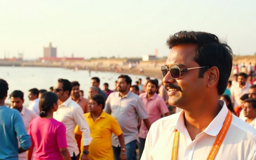 Watch: Tamil Nadu CM Vijay joins thousands in anti-drug awareness run at Chennai’s Marina Beach