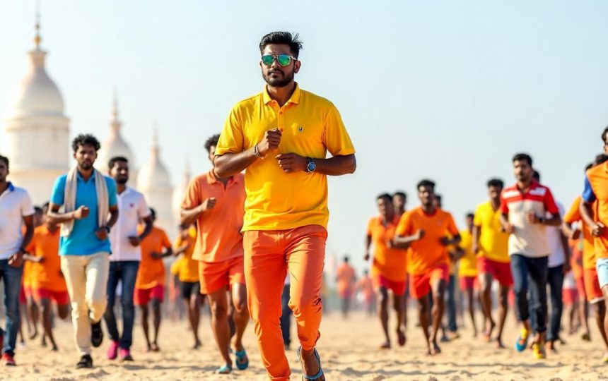 Watch: Tamil Nadu CM Vijay joins thousands in anti-drug awareness run at Chennai’s Marina Beach