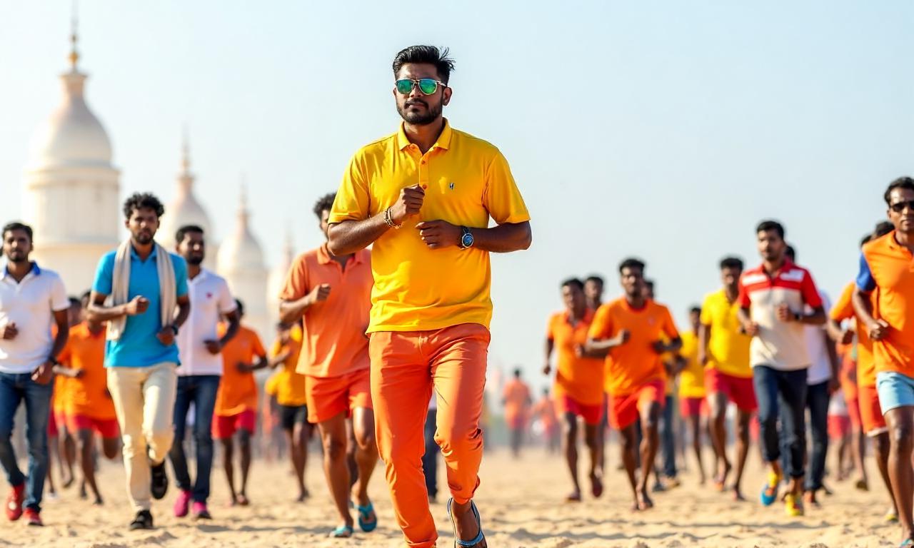 Watch: Tamil Nadu CM Vijay joins thousands in anti-drug awareness run at Chennai’s Marina Beach