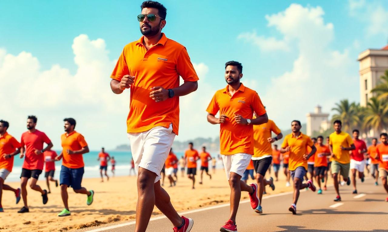 Watch: Tamil Nadu CM Vijay joins thousands in anti-drug awareness run at Chennai’s Marina Beach