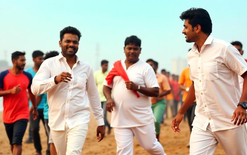 Watch: Tamil Nadu CM Vijay joins thousands in anti-drug awareness run at Chennai’s Marina Beach