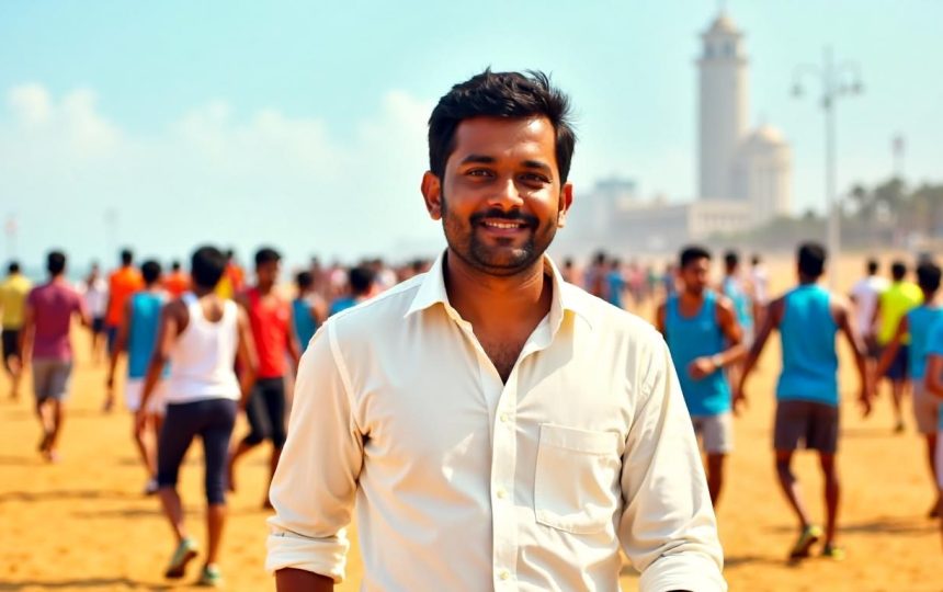 Watch: Tamil Nadu CM Vijay joins thousands in anti-drug awareness run at Chennai’s Marina Beach
