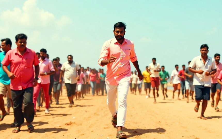 Watch: Tamil Nadu CM Vijay joins thousands in anti-drug awareness run at Chennai’s Marina Beach