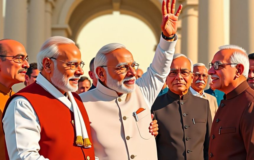PM Modi surpasses Nehru’s record as longest-serving elected PM; global leaders congratulate him