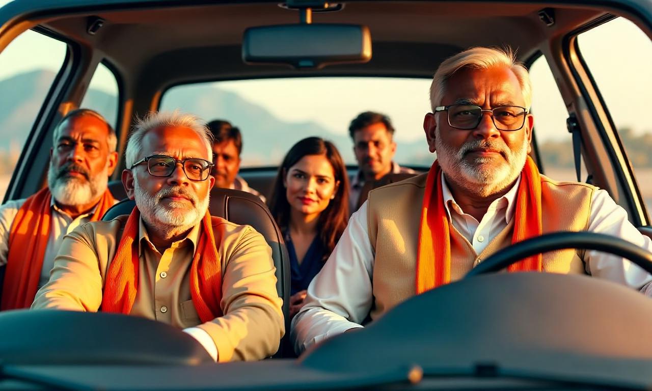 ‘Meetings may soon be held in a car’: BJP mocks INDIA bloc huddle over missing members