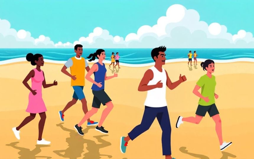 Watch: Tamil Nadu CM Vijay joins thousands in anti-drug awareness run at Chennai’s Marina Beach