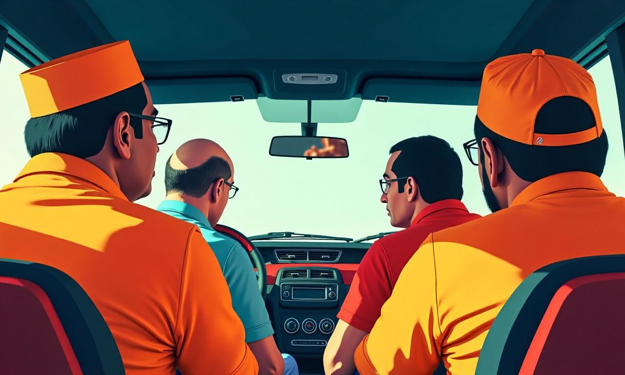 ‘Meetings may soon be held in a car’: BJP mocks INDIA bloc huddle over missing members