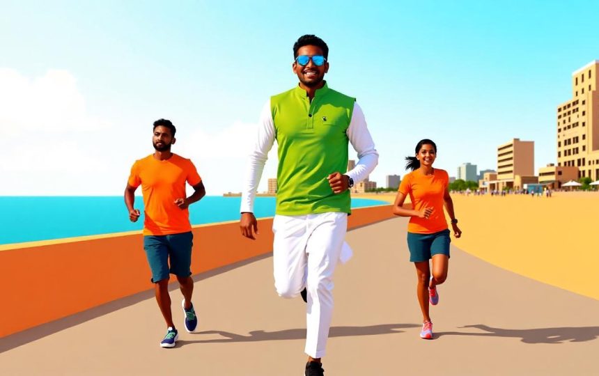 Watch: Tamil Nadu CM Vijay joins thousands in anti-drug awareness run at Chennai’s Marina Beach