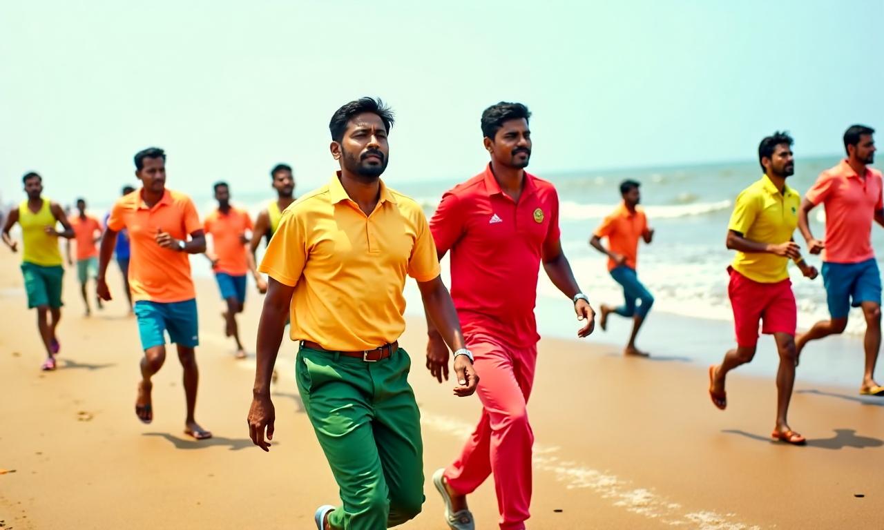 Watch: Tamil Nadu CM Vijay joins thousands in anti-drug awareness run at Chennai’s Marina Beach
