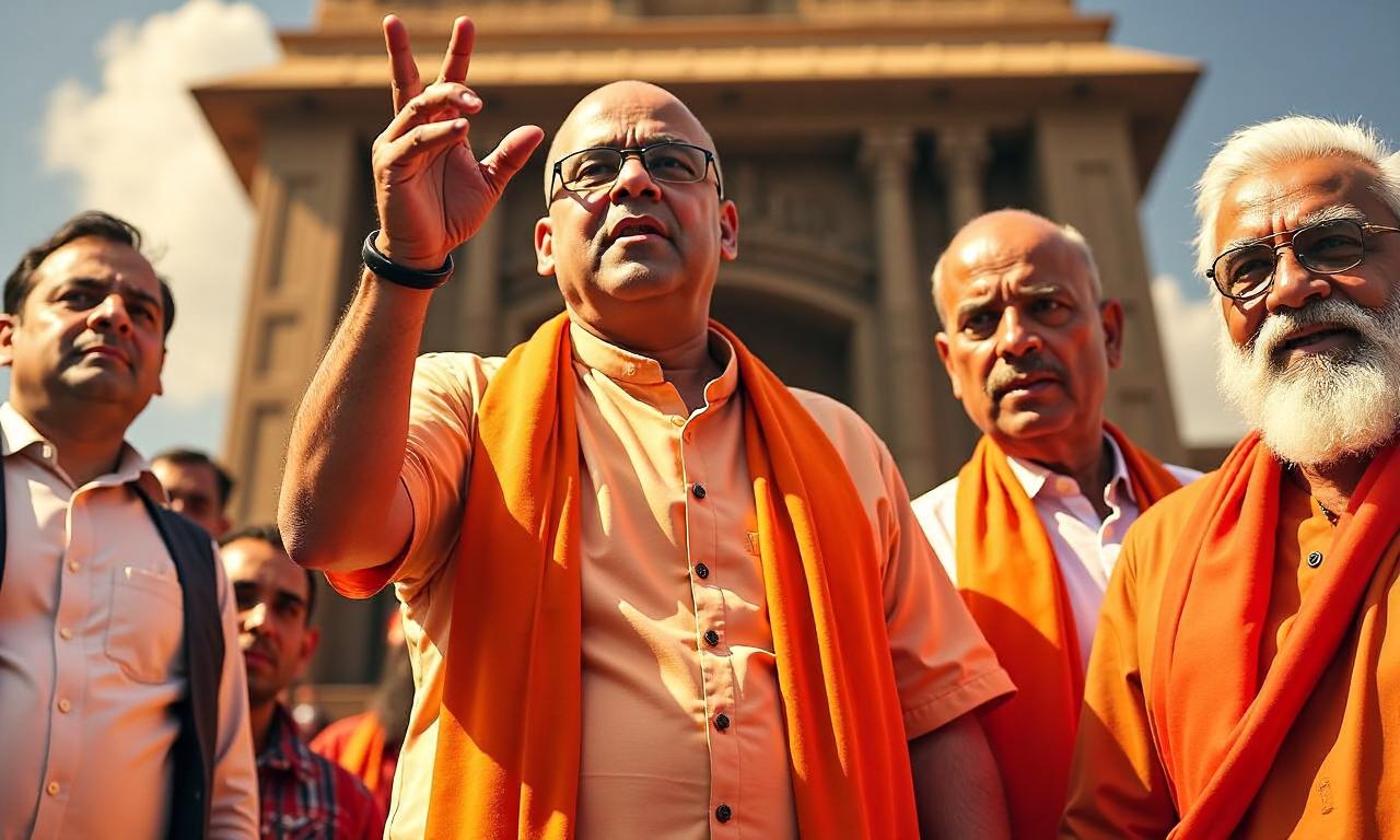 Ram Temple theft row: UP CM Yogi Adityanath calls out Congress, Samajwadi Party with ‘chameleon’ dig