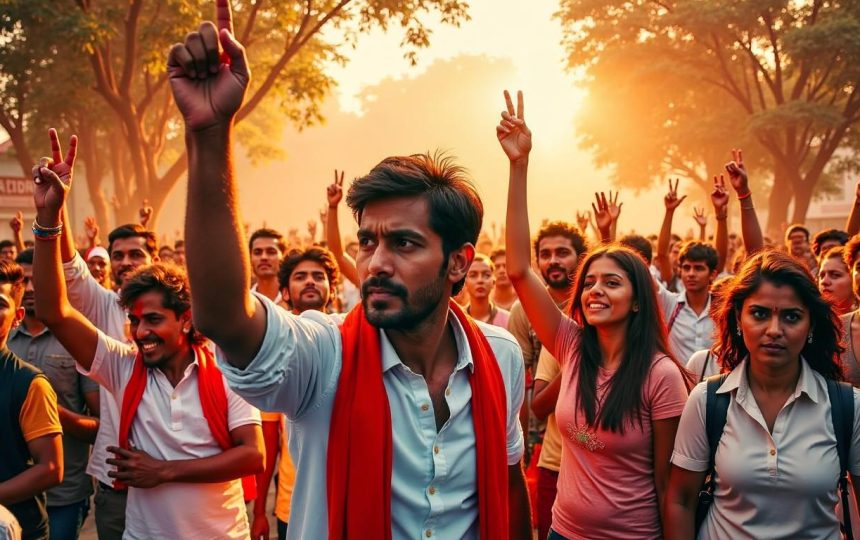 Students’ stir: Rahul, Priyanka lead Congress protest outside PM Modi’s residence; demand resignations