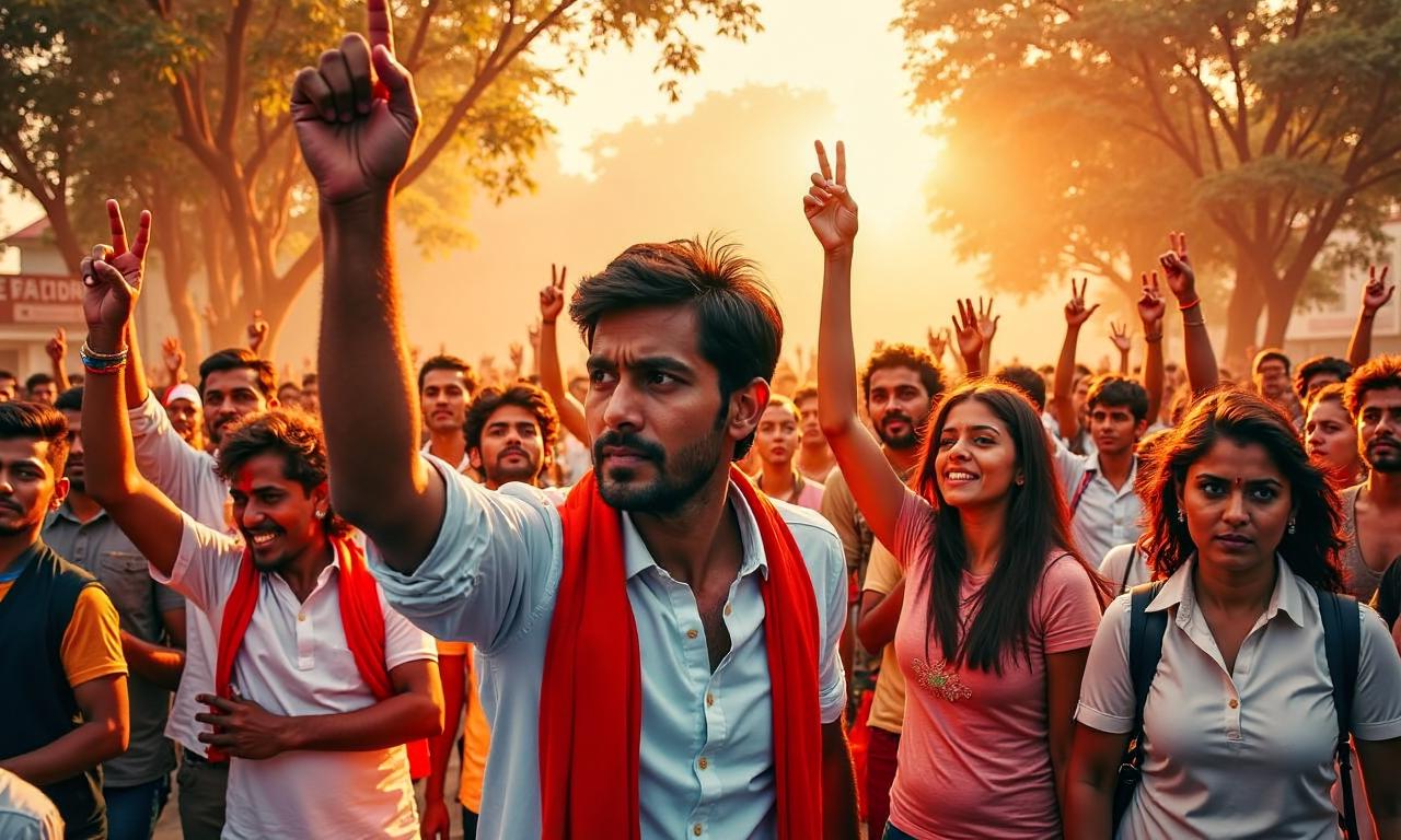Students’ stir: Rahul, Priyanka lead Congress protest outside PM Modi’s residence; demand resignations