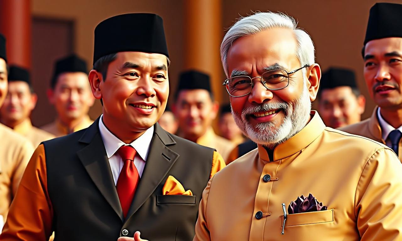 Another ‘Kuch Kuch Hota Hai’ moment in Indonesia as PM Modi, Prabowo try angklung – watch