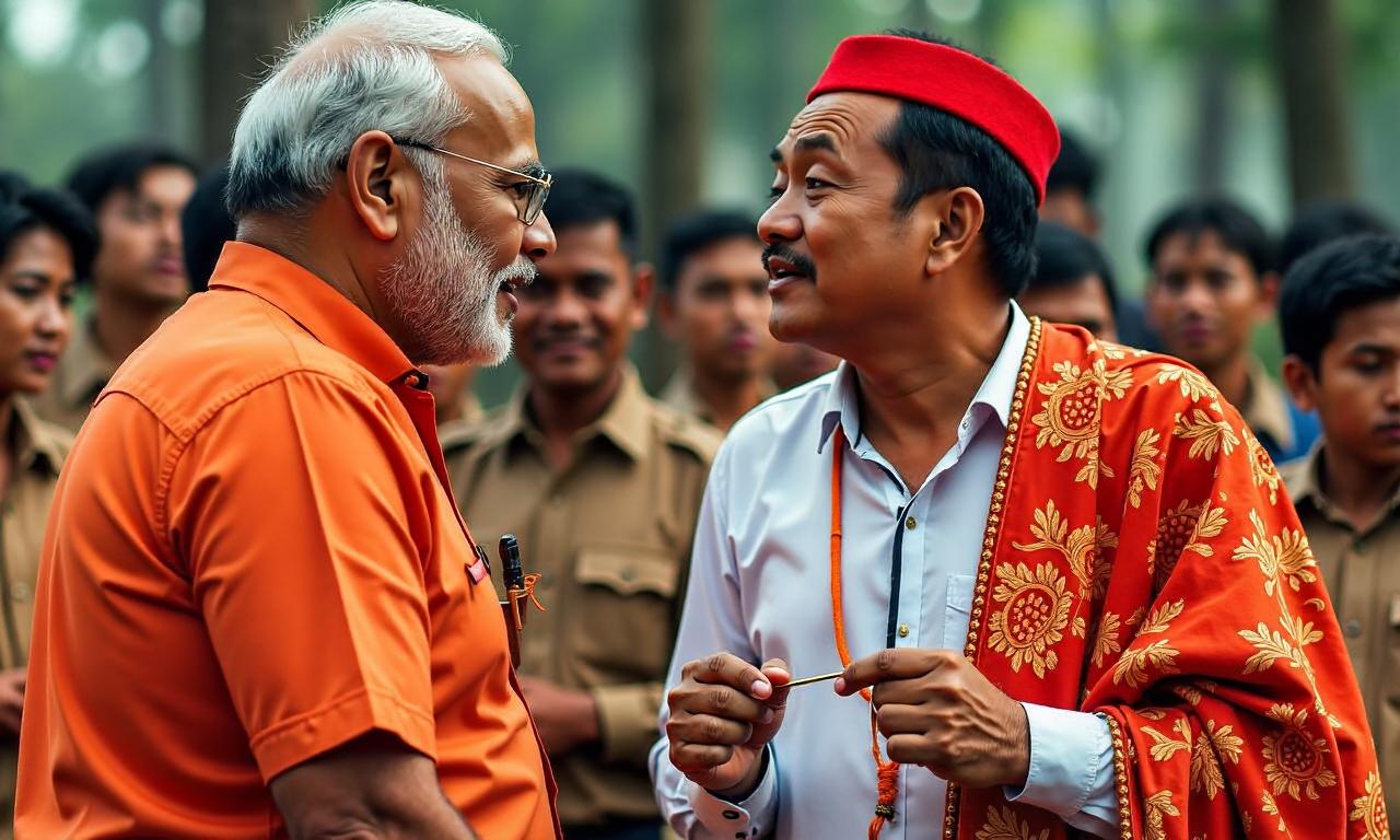 Another ‘Kuch Kuch Hota Hai’ moment in Indonesia as PM Modi, Prabowo try angklung – watch