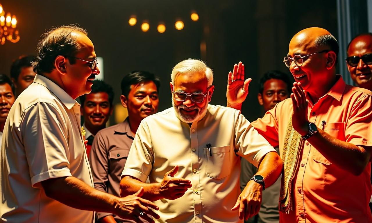 Another ‘Kuch Kuch Hota Hai’ moment in Indonesia as PM Modi, Prabowo try angklung – watch