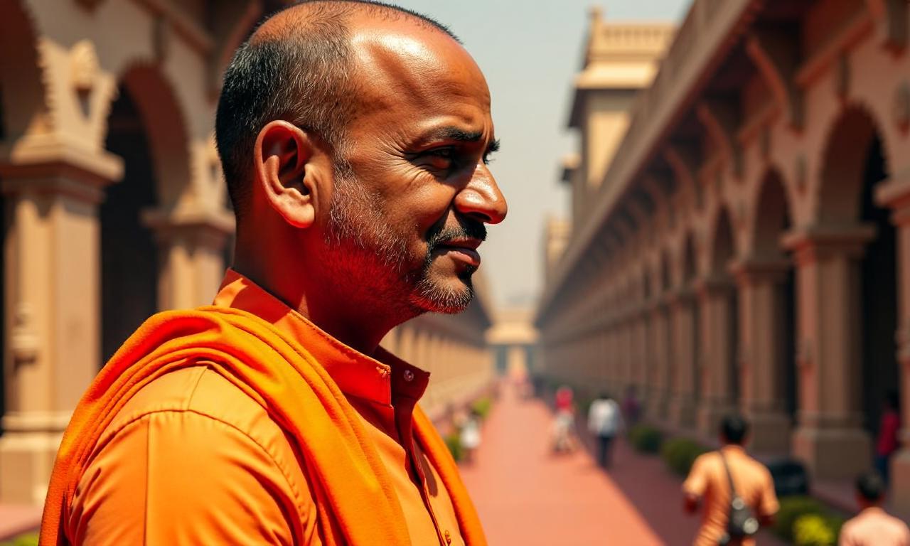 Ram Temple theft row: UP CM Yogi Adityanath calls out Congress, Samajwadi Party with ‘chameleon’ dig