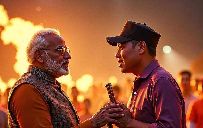 Another ‘Kuch Kuch Hota Hai’ moment in Indonesia as PM Modi, Prabowo try angklung – watch