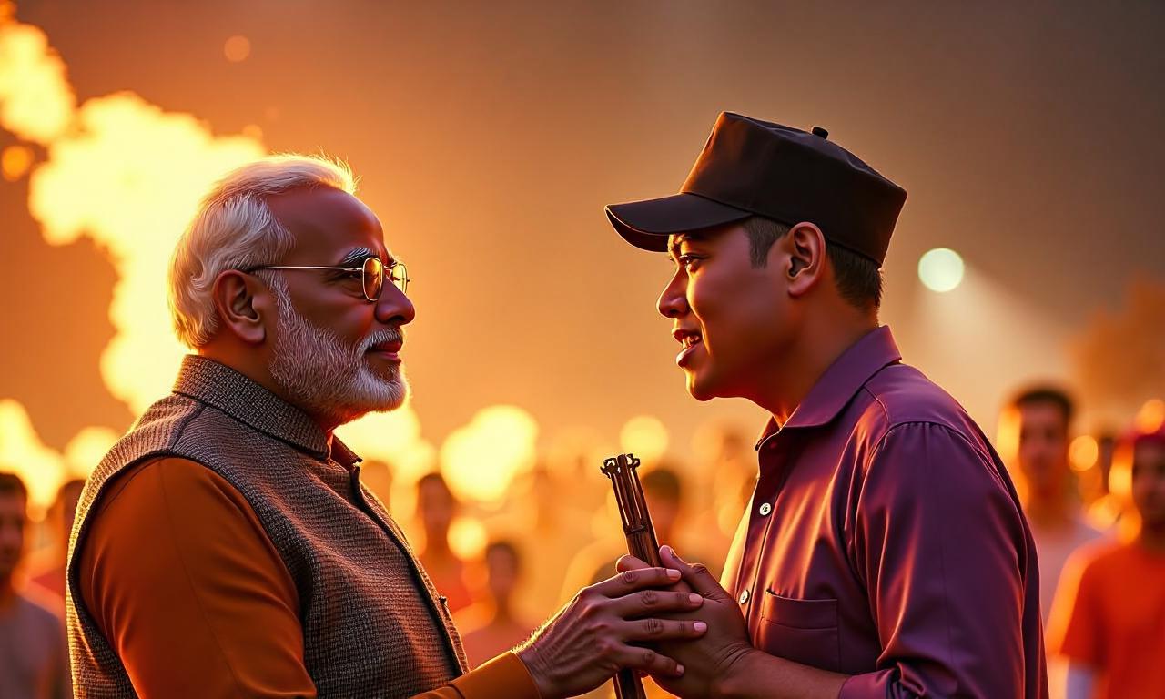 Another ‘Kuch Kuch Hota Hai’ moment in Indonesia as PM Modi, Prabowo try angklung – watch