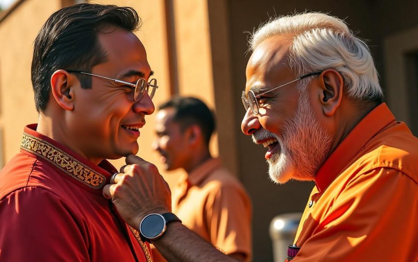 Another ‘Kuch Kuch Hota Hai’ moment in Indonesia as PM Modi, Prabowo try angklung – watch