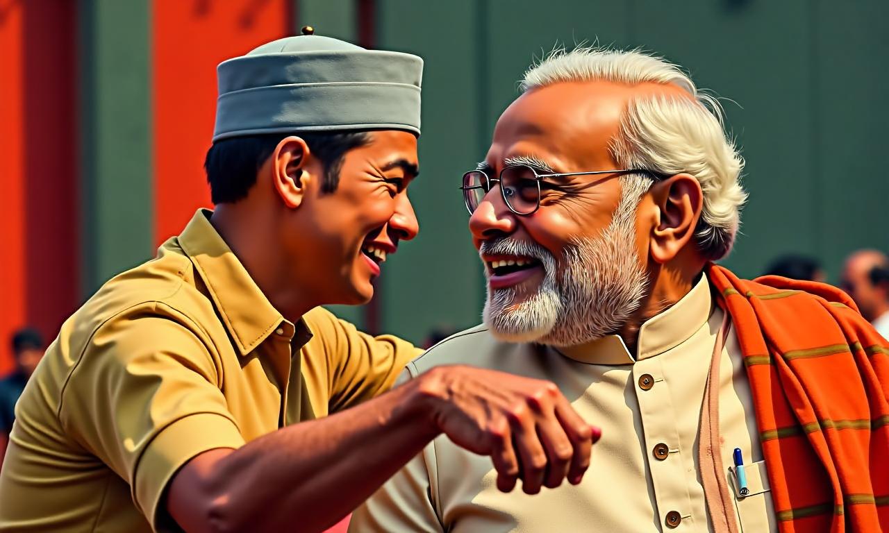 Another ‘Kuch Kuch Hota Hai’ moment in Indonesia as PM Modi, Prabowo try angklung – watch