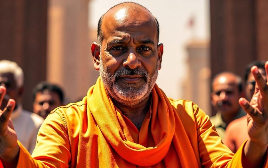 Ram Temple theft row: UP CM Yogi Adityanath calls out Congress, Samajwadi Party with ‘chameleon’ dig