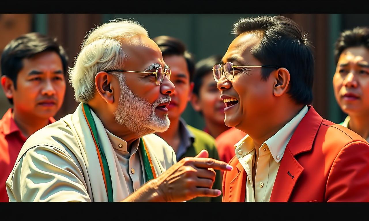 Another ‘Kuch Kuch Hota Hai’ moment in Indonesia as PM Modi, Prabowo try angklung – watch