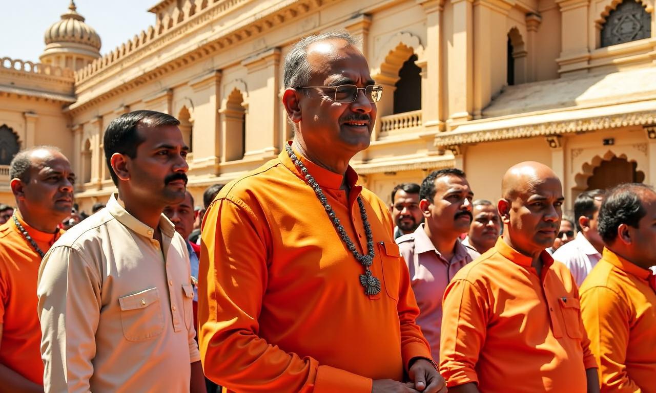 Ram Temple theft row: UP CM Yogi Adityanath calls out Congress, Samajwadi Party with ‘chameleon’ dig