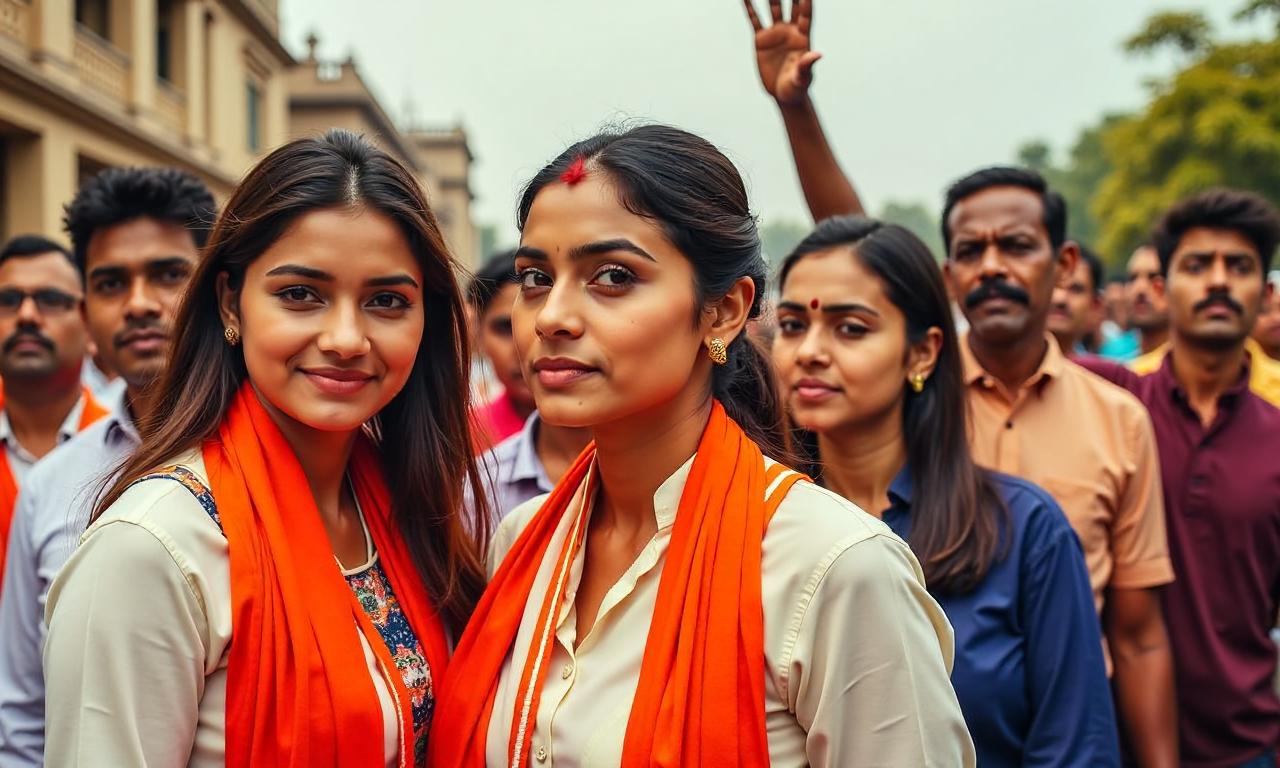 Students’ stir: Rahul, Priyanka lead Congress protest outside PM Modi’s residence; demand resignations