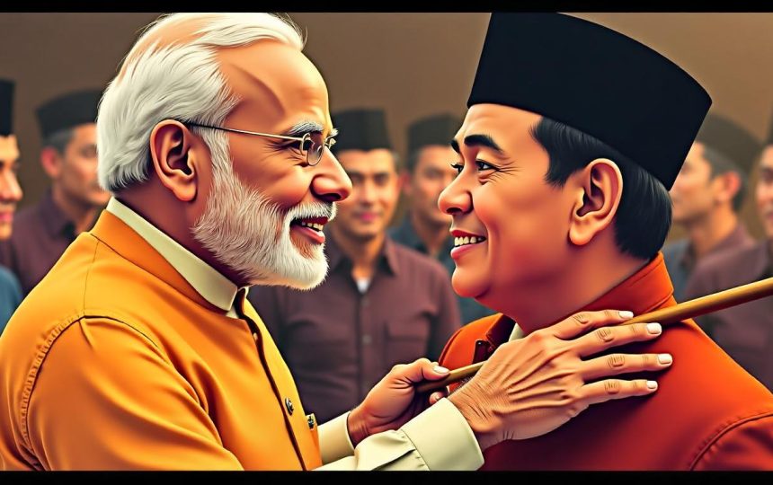Another ‘Kuch Kuch Hota Hai’ moment in Indonesia as PM Modi, Prabowo try angklung – watch