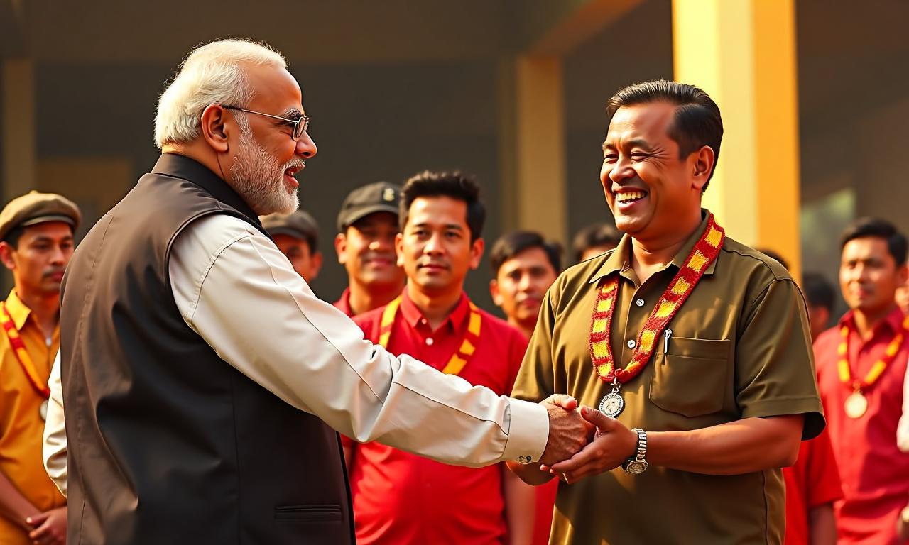 Another ‘Kuch Kuch Hota Hai’ moment in Indonesia as PM Modi, Prabowo try angklung – watch