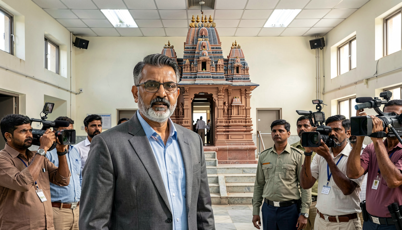 Centre puts Ram temple recce operative, Hafiz Saeed’s son-in-law on terror list