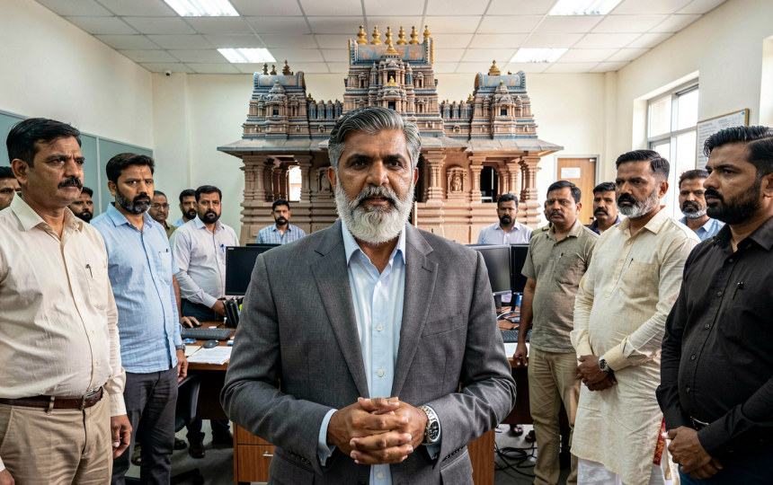 Centre puts Ram temple recce operative, Hafiz Saeed’s son-in-law on terror list