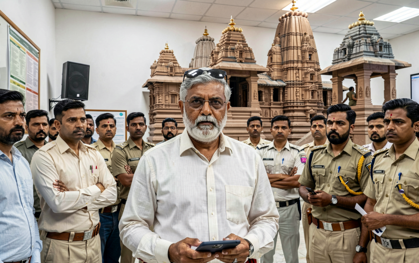 Centre puts Ram temple recce operative, Hafiz Saeed’s son-in-law on terror list