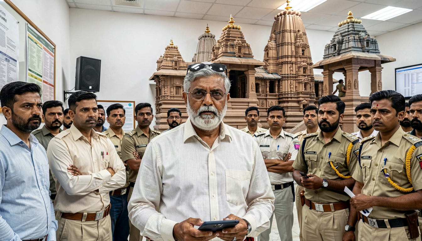Centre puts Ram temple recce operative, Hafiz Saeed’s son-in-law on terror list