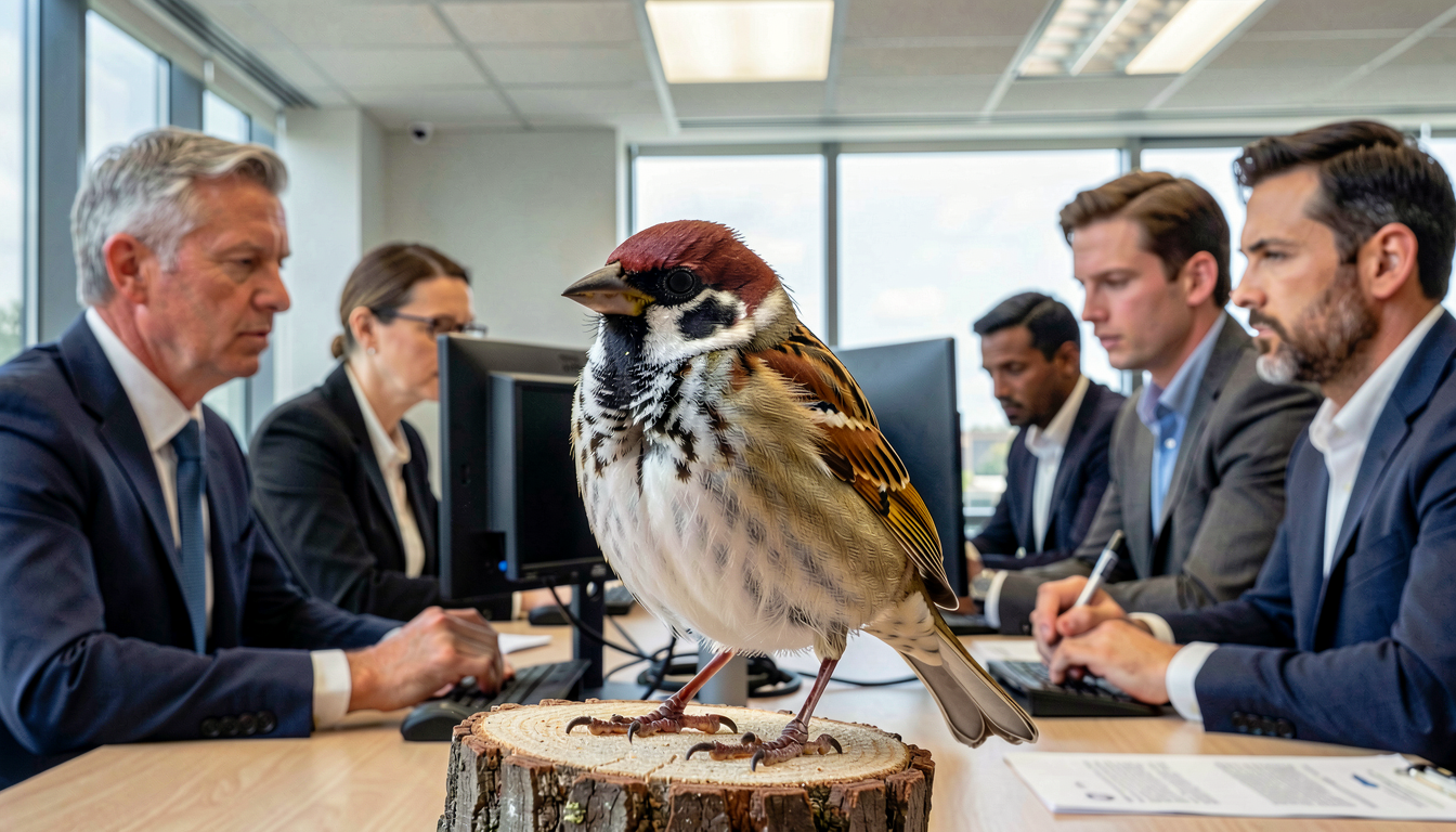 The bird that woke us up has fallen silent. Can we bring back the Sparrow’s chirp?
