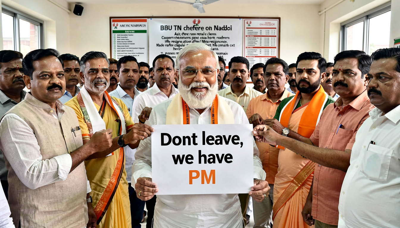 ‘Don’t leave, we have PM Modi’: BJP TN chief’s appeal to cadres after mass resignations post Annamalai exit