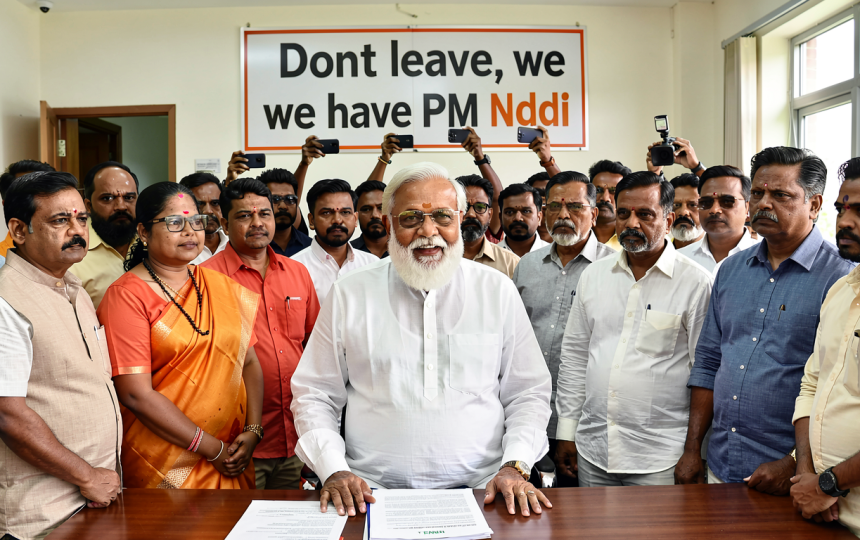 ‘Don’t leave, we have PM Modi’: BJP TN chief’s appeal to cadres after mass resignations post Annamalai exit