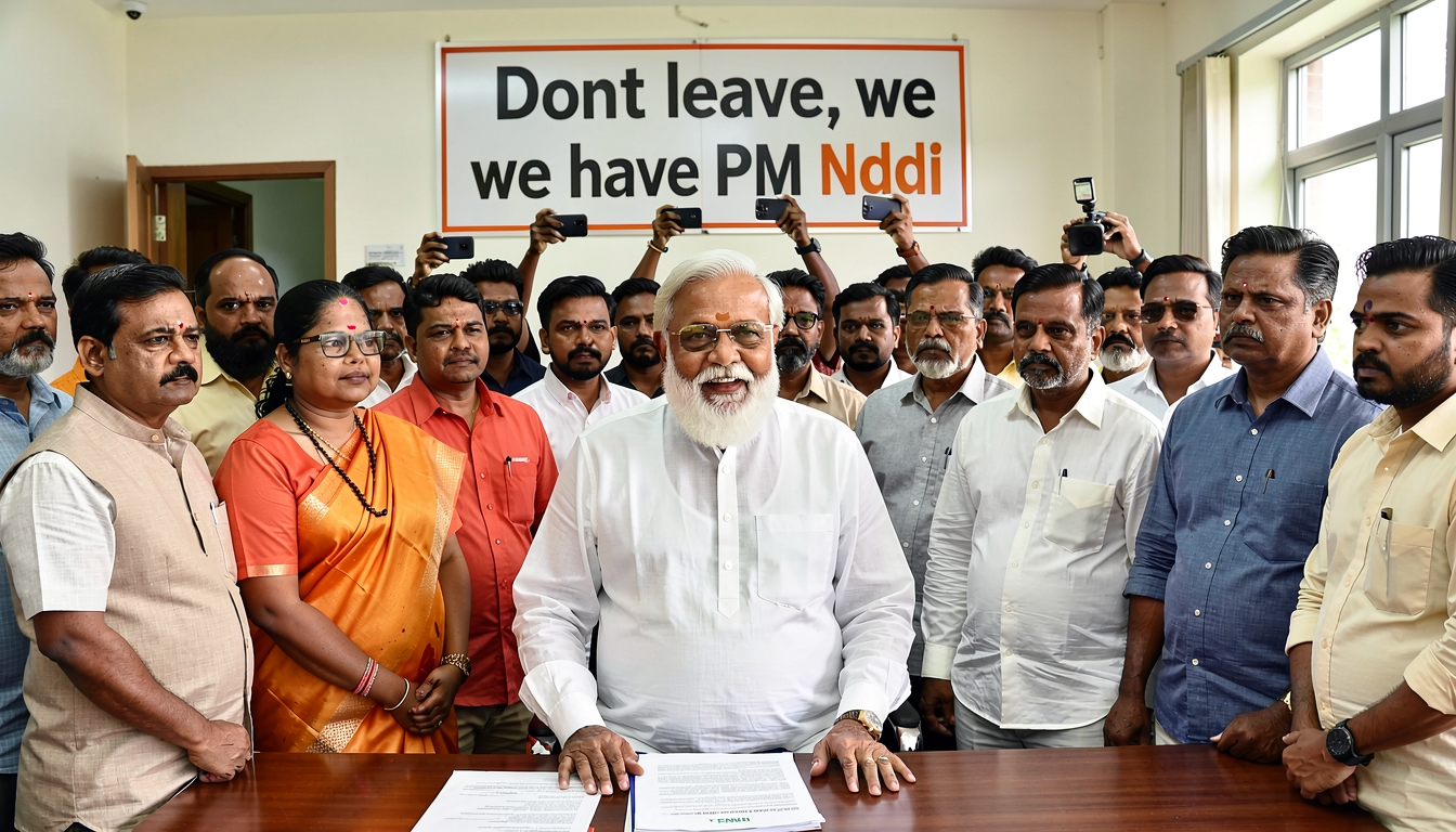 ‘Don’t leave, we have PM Modi’: BJP TN chief’s appeal to cadres after mass resignations post Annamalai exit