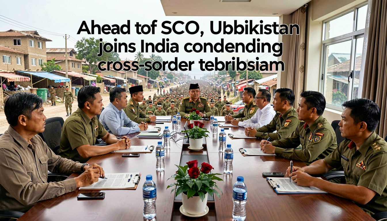 Ahead of SCO, Uzbekistan joins India in condemning cross-border terrorism