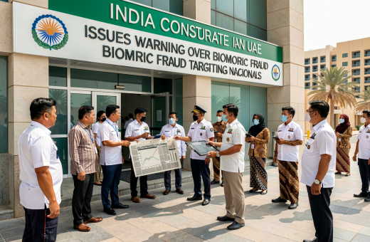 Indian consulate in UAE issues warning over biometric fraud targeting nationals